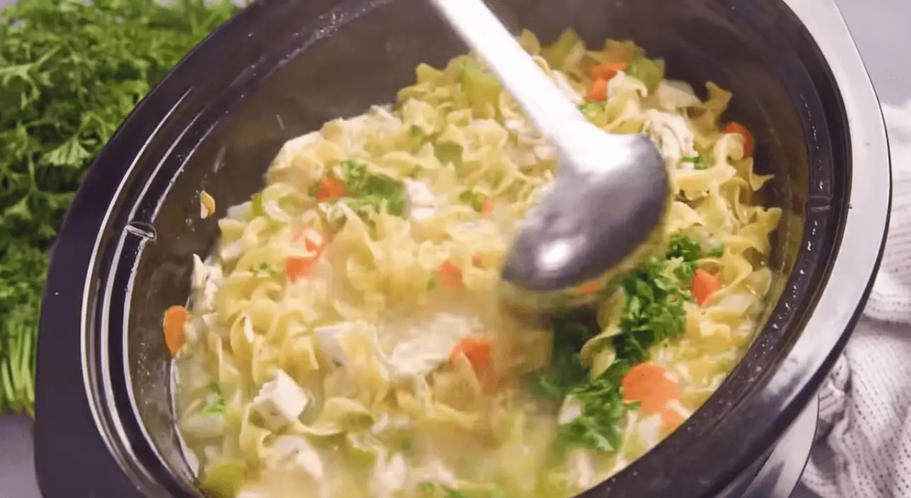 chicken noodle crock pot