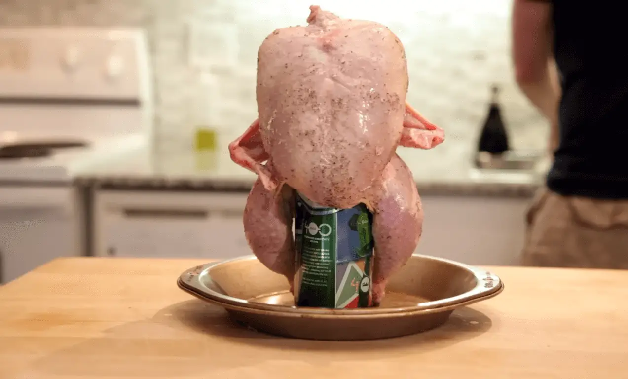 Baked Beer Can Chicken