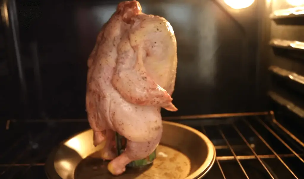 Baked Beer Can Chicken 