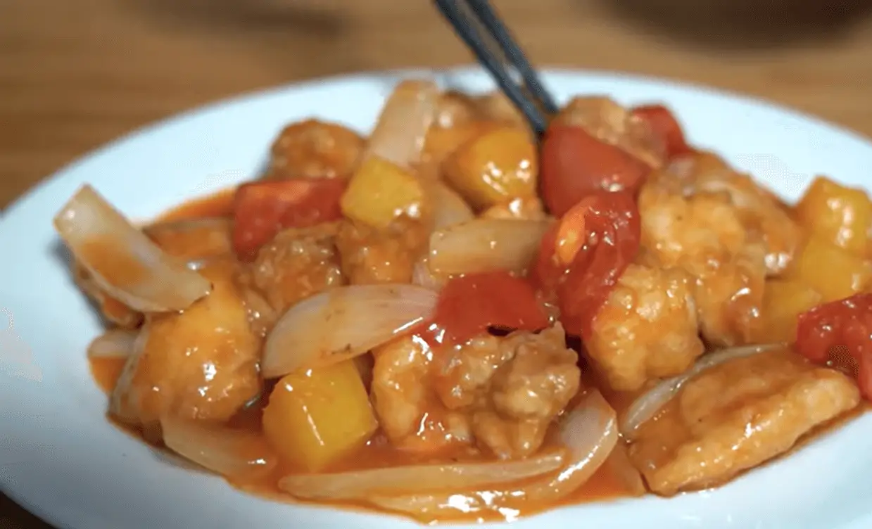 Air Fryer Sweet and Sour Chicken