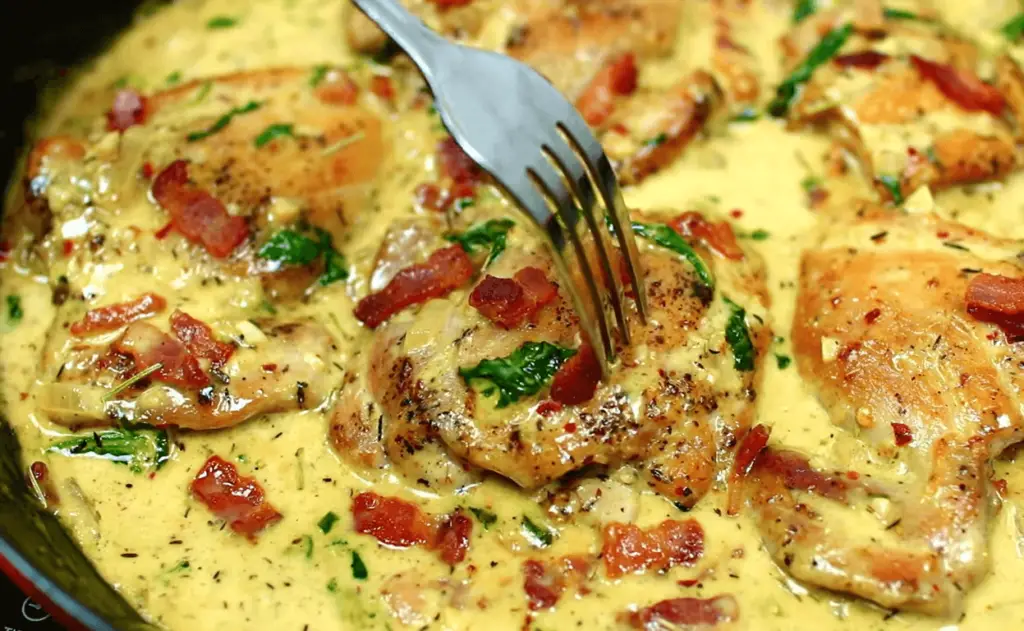 Garlic Parmesan Chicken Thighs