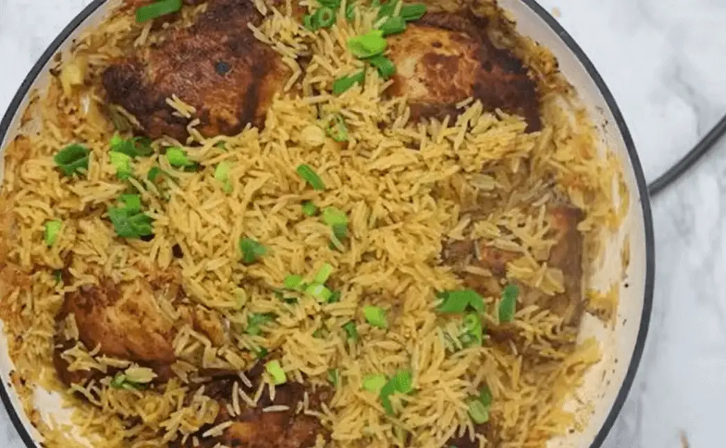 One Pot Chicken and Dirty Rice