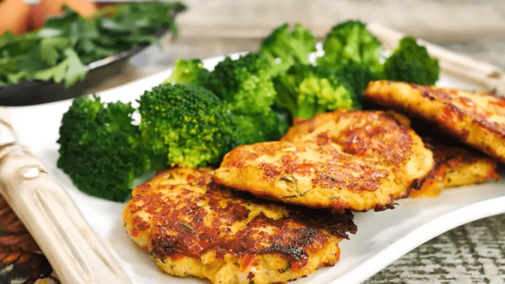 Almond Flour Chicken Patties