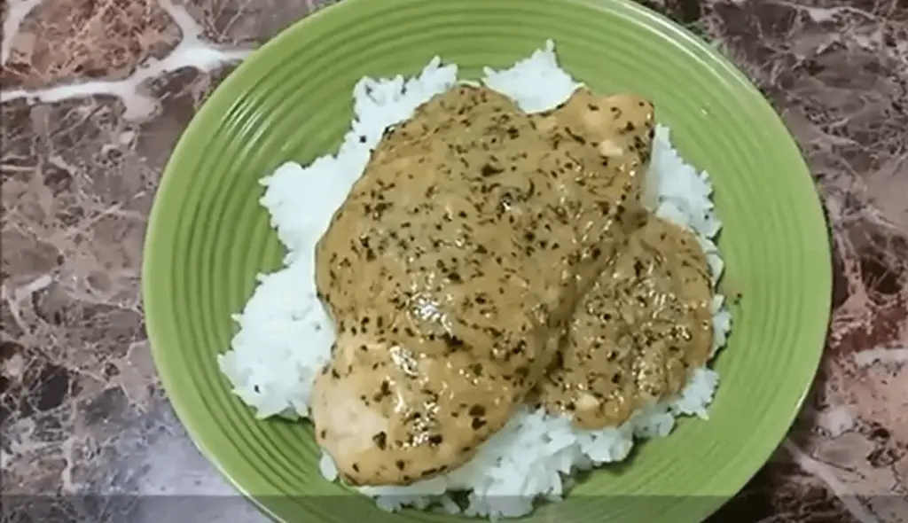 Pesto chicken and rice